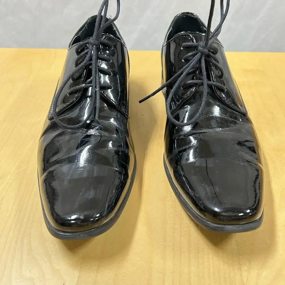 Calvin Klein Brodie Dress Shoes Black Men's Size 7.5 M